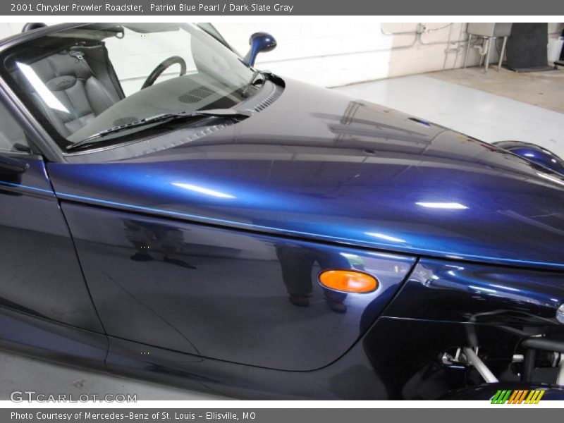 Patriot Blue Pearl / Dark Slate Gray 2001 Chrysler Prowler Roadster