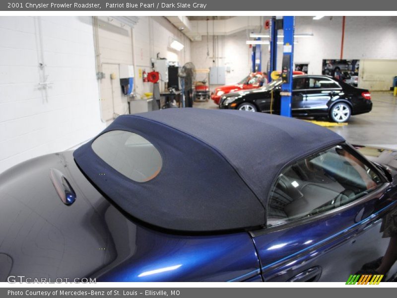 Patriot Blue Pearl / Dark Slate Gray 2001 Chrysler Prowler Roadster