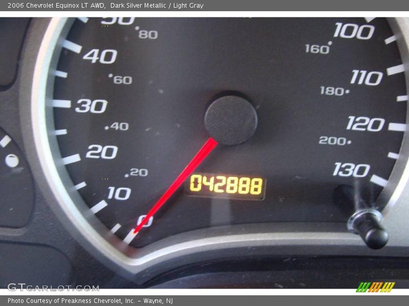 Dark Silver Metallic / Light Gray 2006 Chevrolet Equinox LT AWD