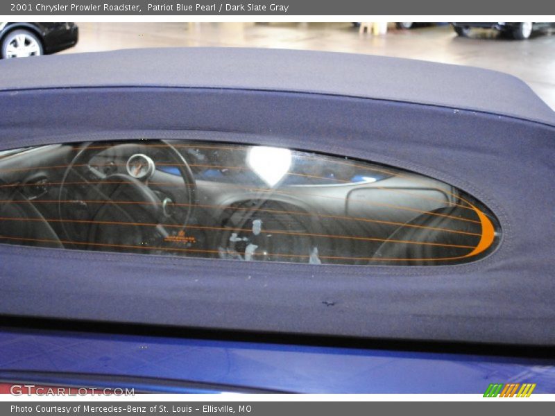 Patriot Blue Pearl / Dark Slate Gray 2001 Chrysler Prowler Roadster