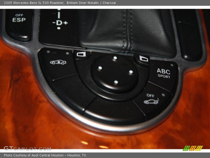 Brilliant Silver Metallic / Charcoal 2005 Mercedes-Benz SL 500 Roadster