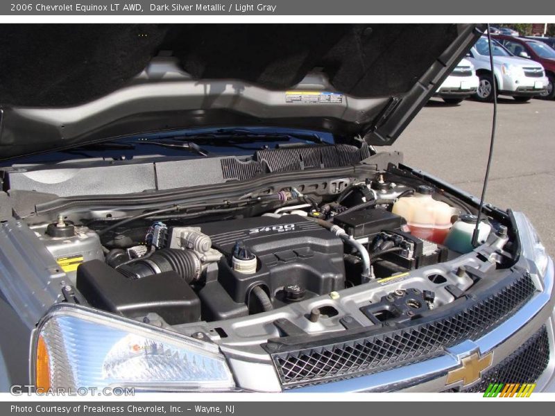Dark Silver Metallic / Light Gray 2006 Chevrolet Equinox LT AWD