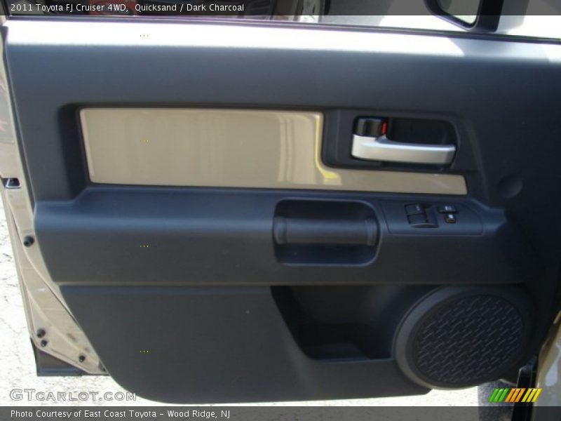 Quicksand / Dark Charcoal 2011 Toyota FJ Cruiser 4WD