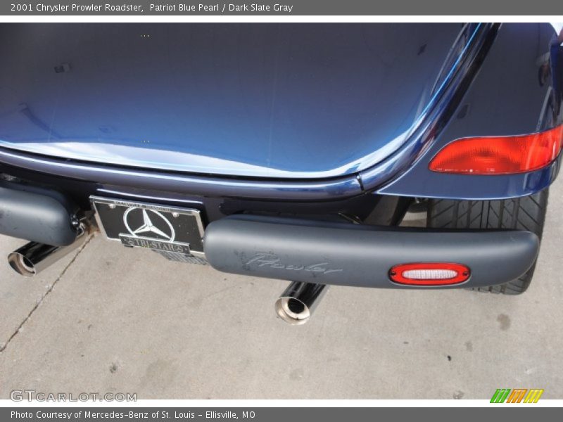 Patriot Blue Pearl / Dark Slate Gray 2001 Chrysler Prowler Roadster