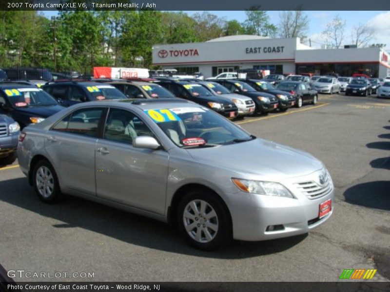 Titanium Metallic / Ash 2007 Toyota Camry XLE V6