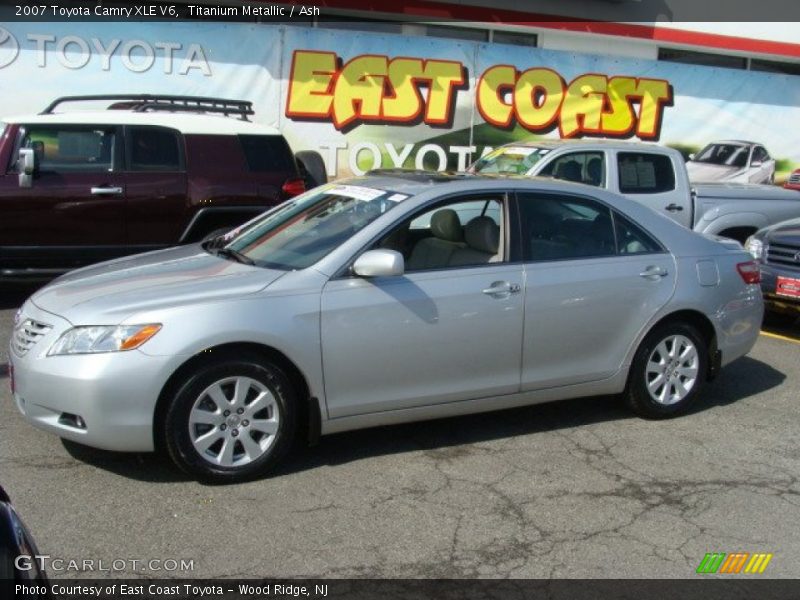 Titanium Metallic / Ash 2007 Toyota Camry XLE V6