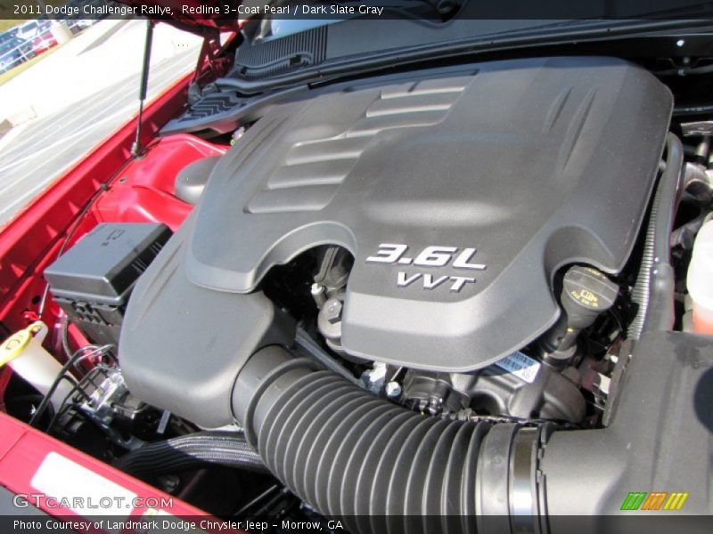 Redline 3-Coat Pearl / Dark Slate Gray 2011 Dodge Challenger Rallye