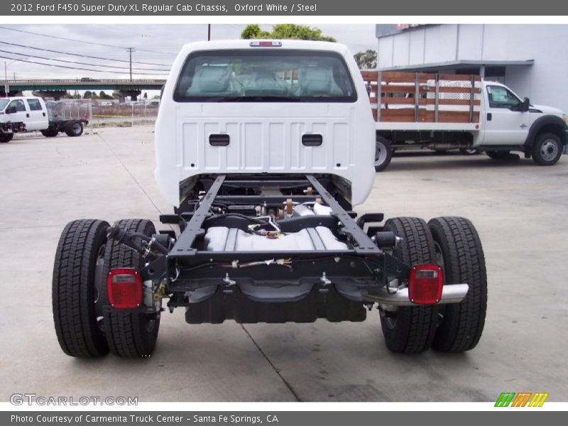  2012 F450 Super Duty XL Regular Cab Chassis Oxford White