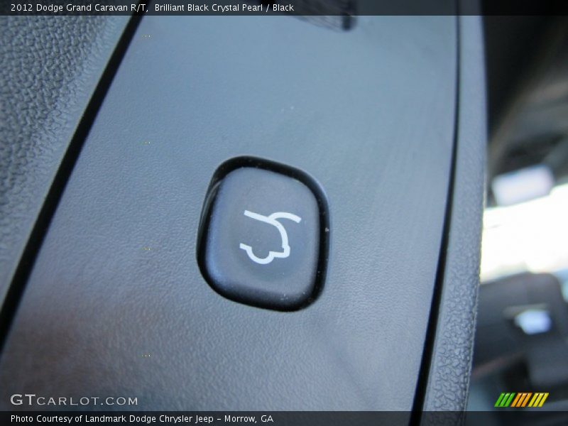 Brilliant Black Crystal Pearl / Black 2012 Dodge Grand Caravan R/T