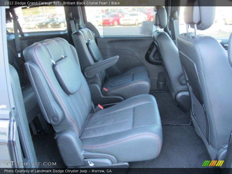 Brilliant Black Crystal Pearl / Black 2012 Dodge Grand Caravan R/T