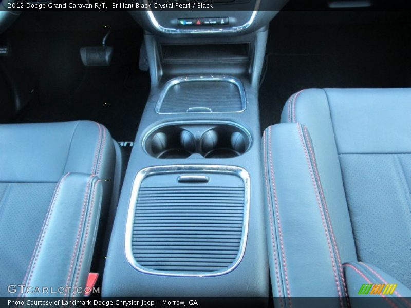Brilliant Black Crystal Pearl / Black 2012 Dodge Grand Caravan R/T