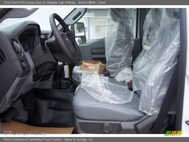 Oxford White / Steel 2012 Ford F450 Super Duty XL Regular Cab Chassis