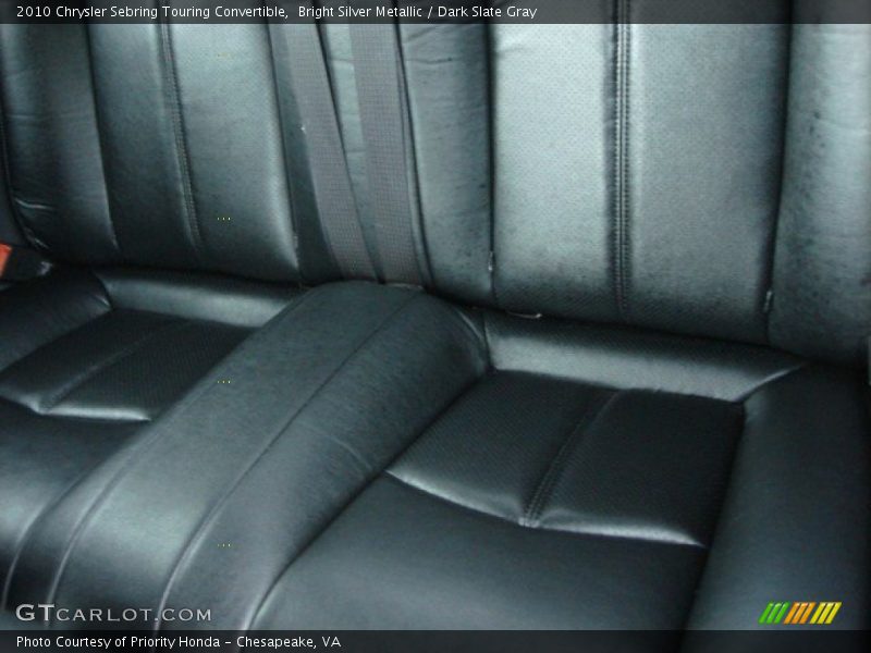 Bright Silver Metallic / Dark Slate Gray 2010 Chrysler Sebring Touring Convertible