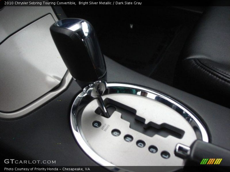 Bright Silver Metallic / Dark Slate Gray 2010 Chrysler Sebring Touring Convertible