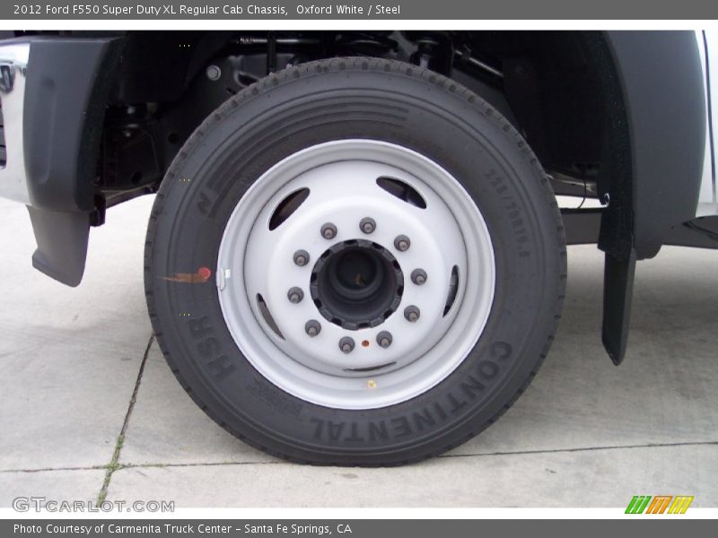  2012 F550 Super Duty XL Regular Cab Chassis Wheel