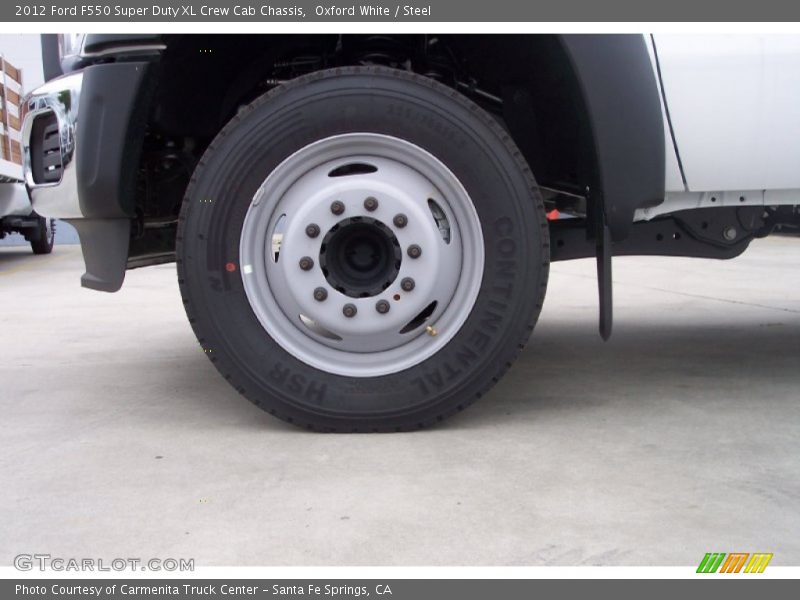  2012 F550 Super Duty XL Crew Cab Chassis Wheel