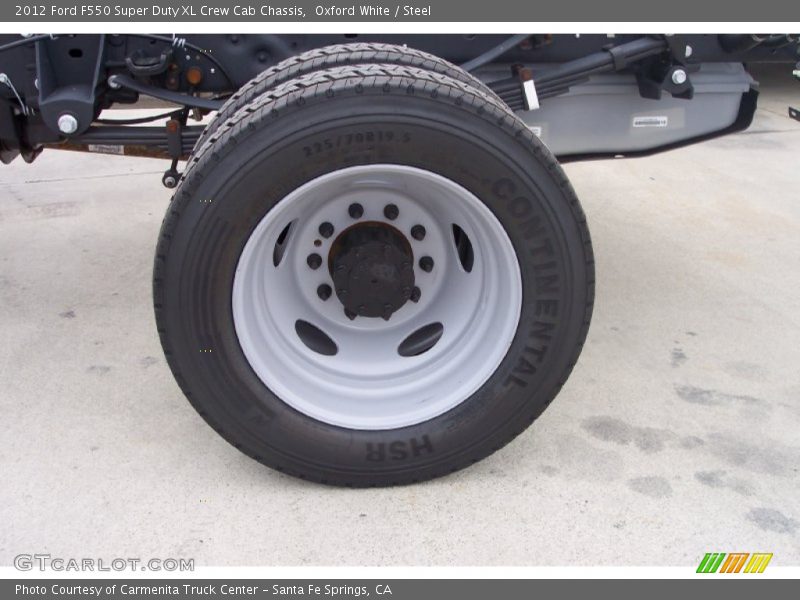  2012 F550 Super Duty XL Crew Cab Chassis Wheel