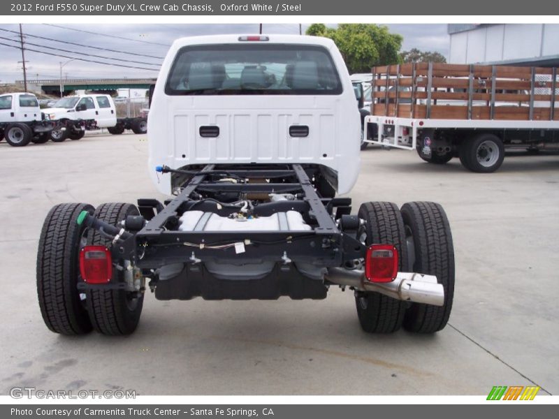  2012 F550 Super Duty XL Crew Cab Chassis Oxford White