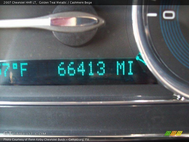 Golden Teal Metallic / Cashmere Beige 2007 Chevrolet HHR LT