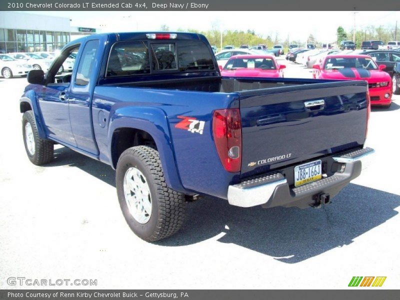 Deep Navy / Ebony 2010 Chevrolet Colorado LT Extended Cab 4x4