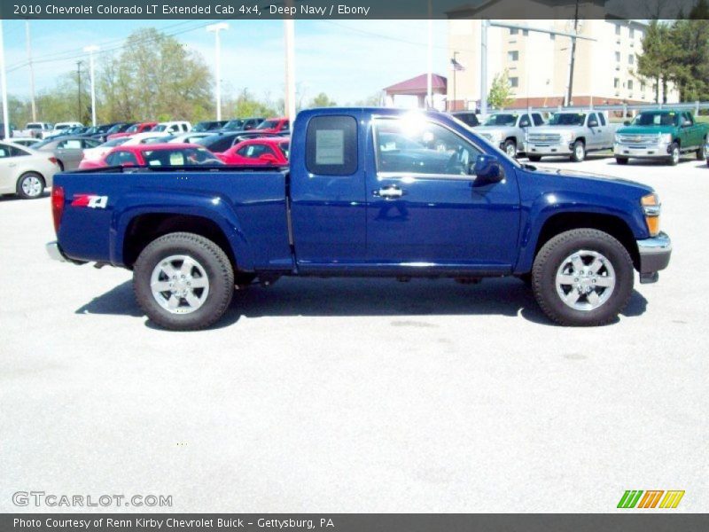 Deep Navy / Ebony 2010 Chevrolet Colorado LT Extended Cab 4x4