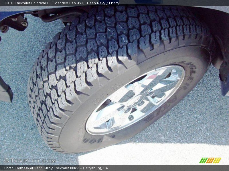 Deep Navy / Ebony 2010 Chevrolet Colorado LT Extended Cab 4x4