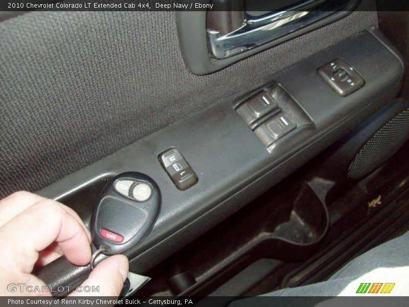Deep Navy / Ebony 2010 Chevrolet Colorado LT Extended Cab 4x4