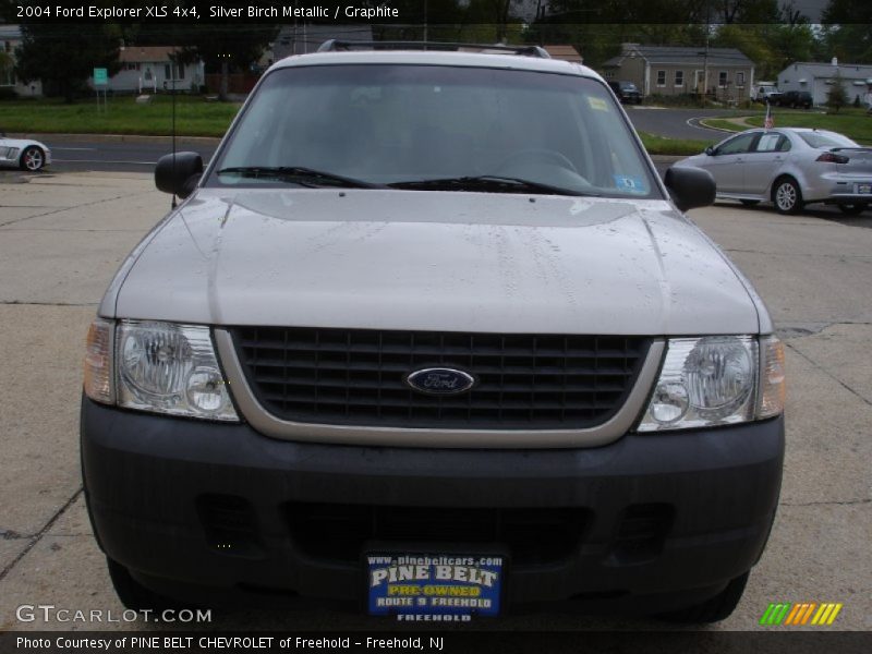 Silver Birch Metallic / Graphite 2004 Ford Explorer XLS 4x4