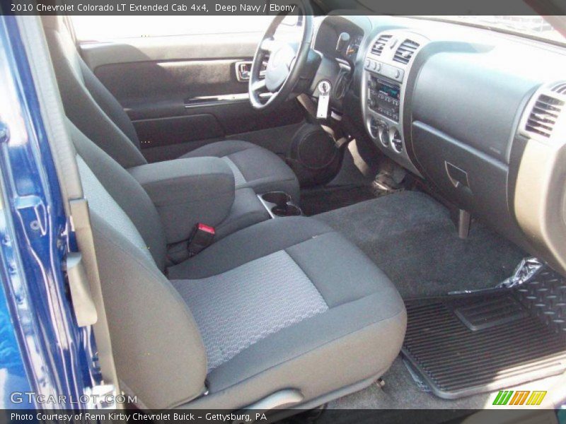 Deep Navy / Ebony 2010 Chevrolet Colorado LT Extended Cab 4x4