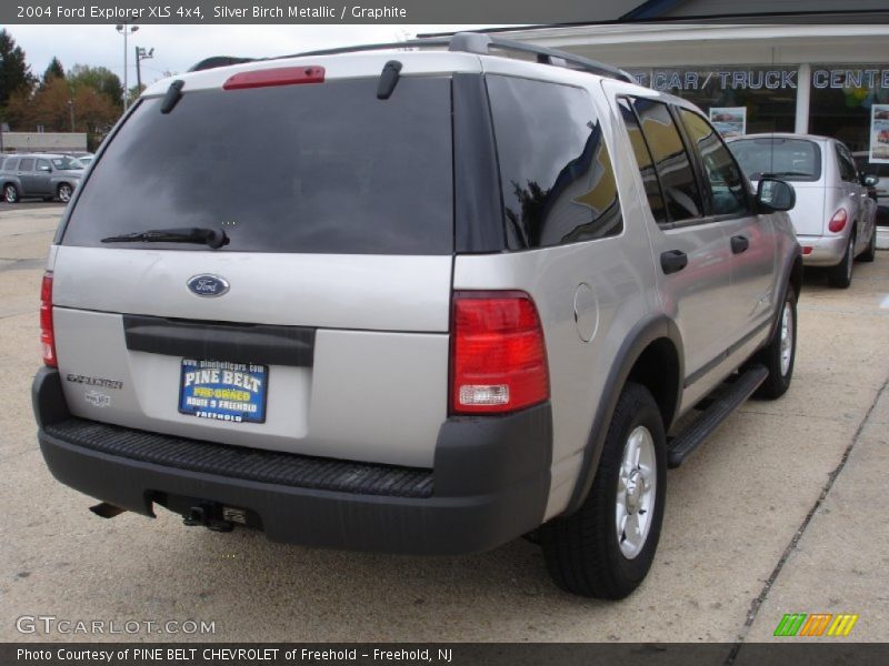 Silver Birch Metallic / Graphite 2004 Ford Explorer XLS 4x4