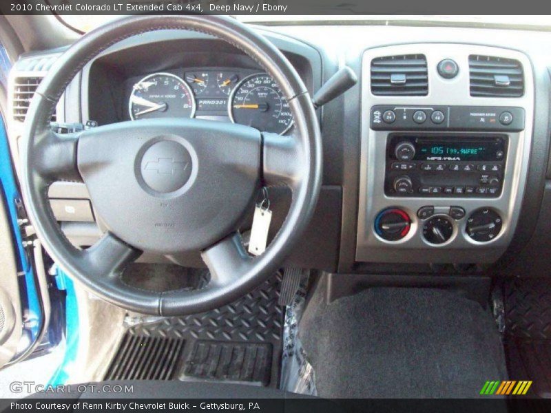 Deep Navy / Ebony 2010 Chevrolet Colorado LT Extended Cab 4x4