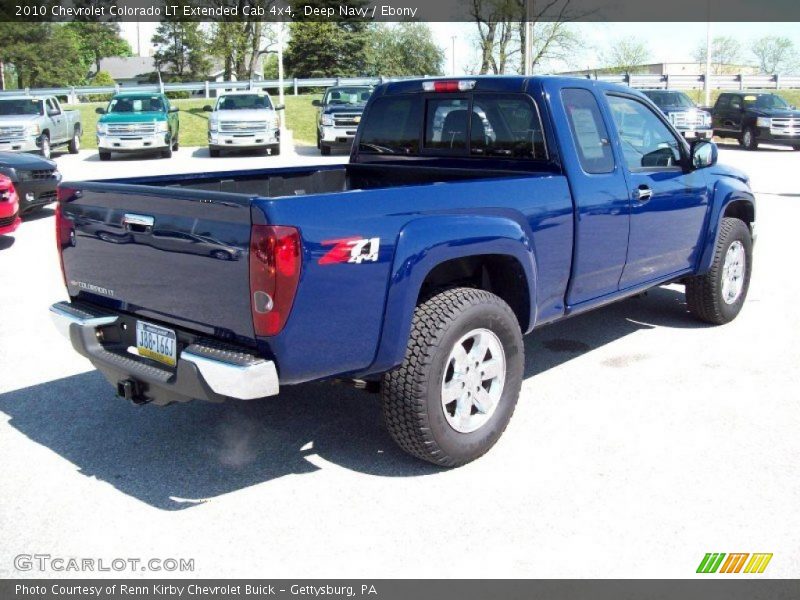 Deep Navy / Ebony 2010 Chevrolet Colorado LT Extended Cab 4x4