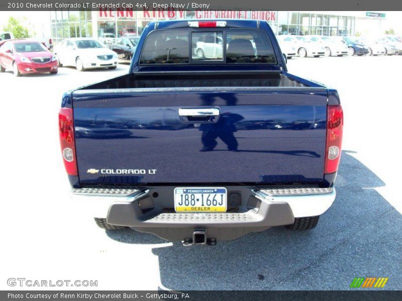 Deep Navy / Ebony 2010 Chevrolet Colorado LT Extended Cab 4x4