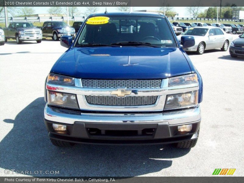 Deep Navy / Ebony 2010 Chevrolet Colorado LT Extended Cab 4x4