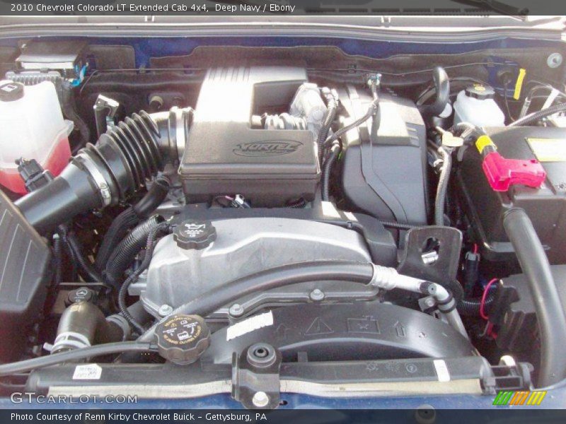 Deep Navy / Ebony 2010 Chevrolet Colorado LT Extended Cab 4x4