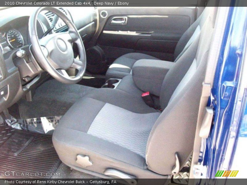 Deep Navy / Ebony 2010 Chevrolet Colorado LT Extended Cab 4x4