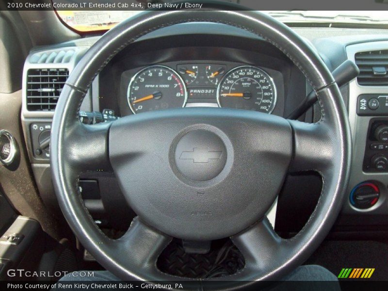 Deep Navy / Ebony 2010 Chevrolet Colorado LT Extended Cab 4x4