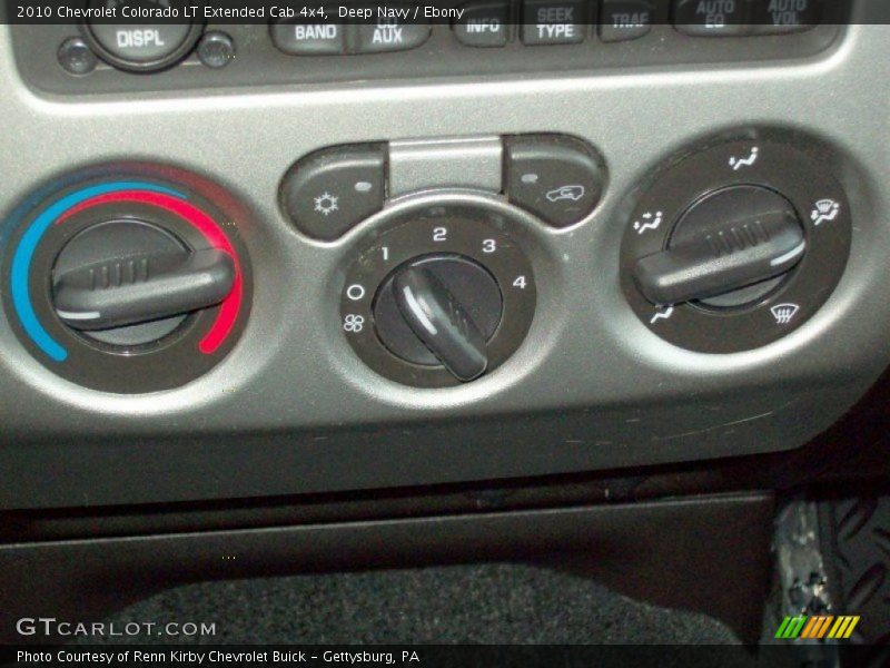 Deep Navy / Ebony 2010 Chevrolet Colorado LT Extended Cab 4x4