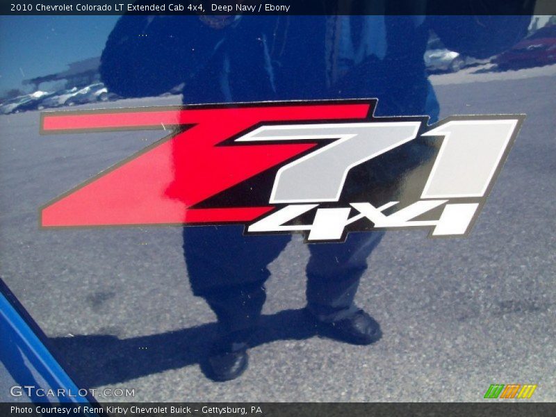 Deep Navy / Ebony 2010 Chevrolet Colorado LT Extended Cab 4x4
