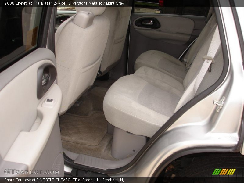 Silverstone Metallic / Light Gray 2008 Chevrolet TrailBlazer LS 4x4