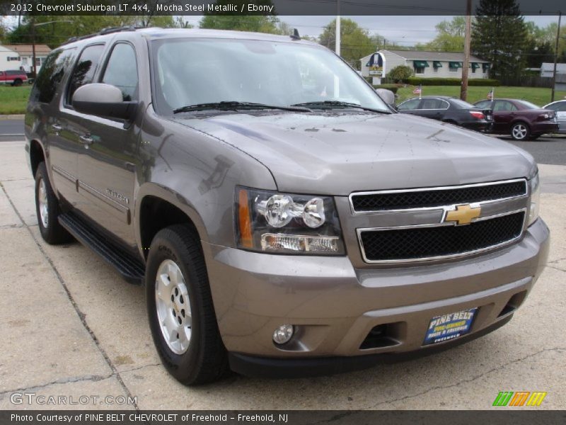 Mocha Steel Metallic / Ebony 2012 Chevrolet Suburban LT 4x4