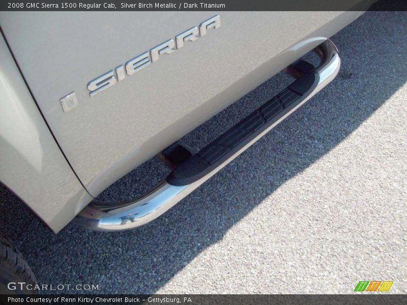 Silver Birch Metallic / Dark Titanium 2008 GMC Sierra 1500 Regular Cab