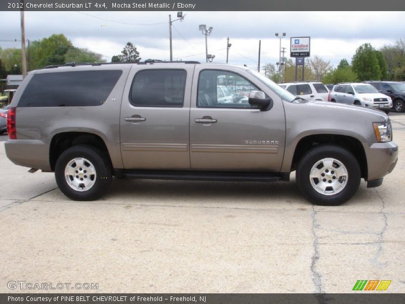 Mocha Steel Metallic / Ebony 2012 Chevrolet Suburban LT 4x4