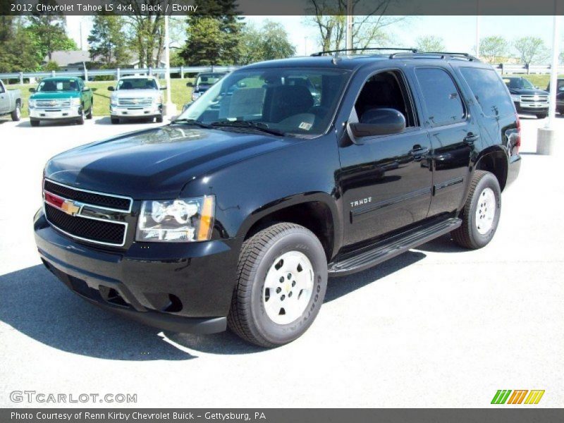 Black / Ebony 2012 Chevrolet Tahoe LS 4x4