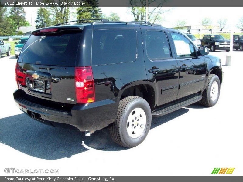 Black / Ebony 2012 Chevrolet Tahoe LS 4x4