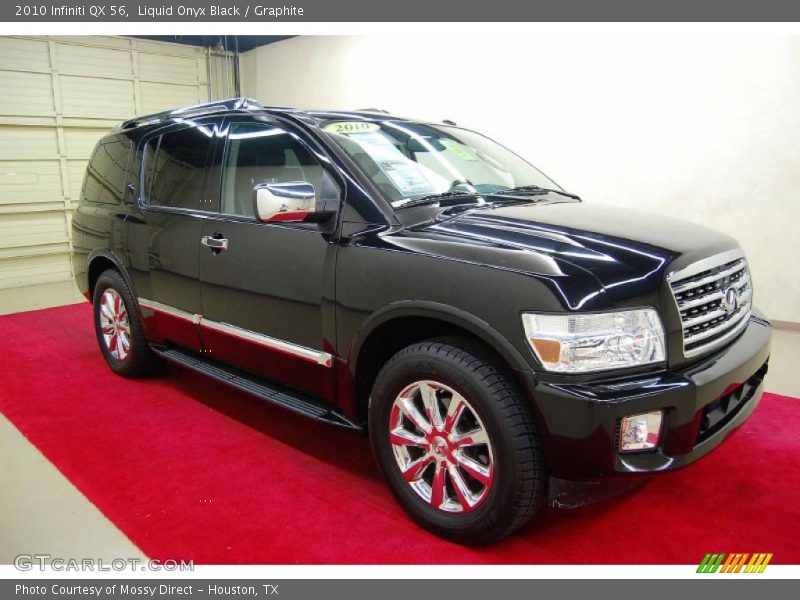 Liquid Onyx Black / Graphite 2010 Infiniti QX 56