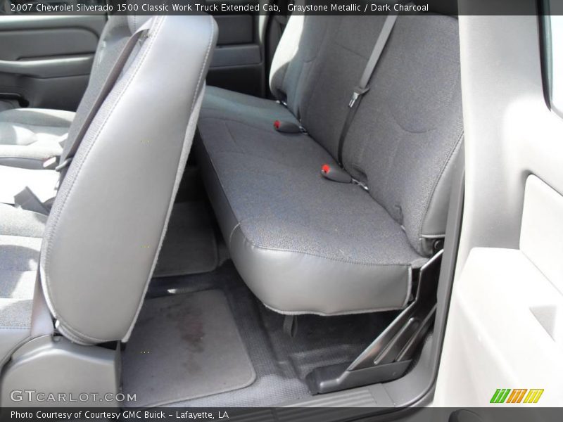 Graystone Metallic / Dark Charcoal 2007 Chevrolet Silverado 1500 Classic Work Truck Extended Cab