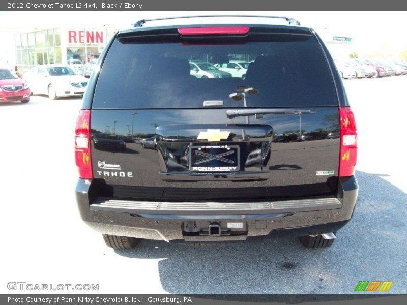 Black / Ebony 2012 Chevrolet Tahoe LS 4x4