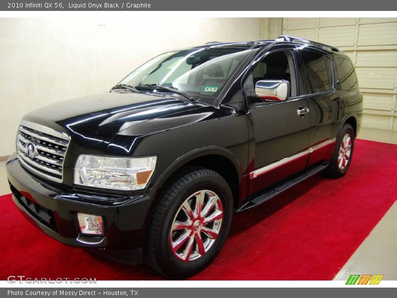 Liquid Onyx Black / Graphite 2010 Infiniti QX 56