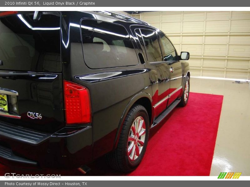 Liquid Onyx Black / Graphite 2010 Infiniti QX 56